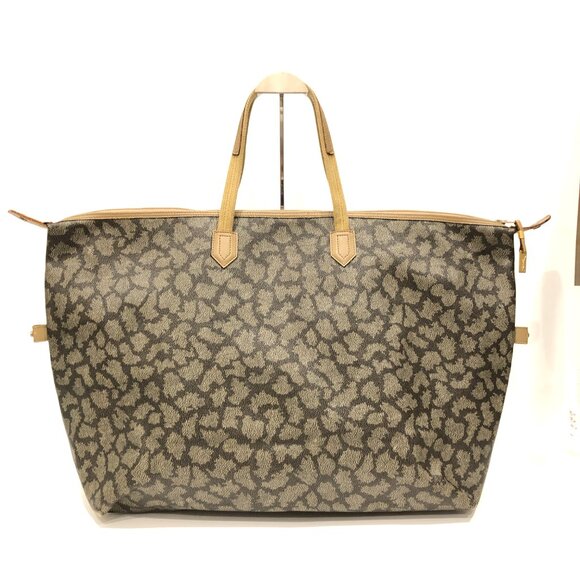Saint Laurent Grey Giraffe Tote sku #85907 (corners minor tearing & rubbing) - Picture 2 of 16